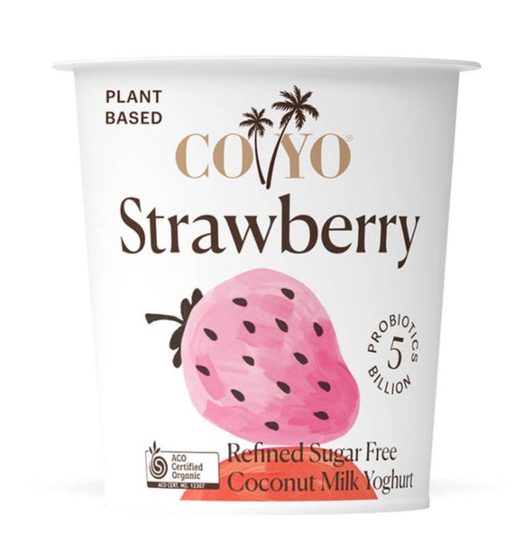 COYO Organic Strawberry Coconut Yoghurt 500g