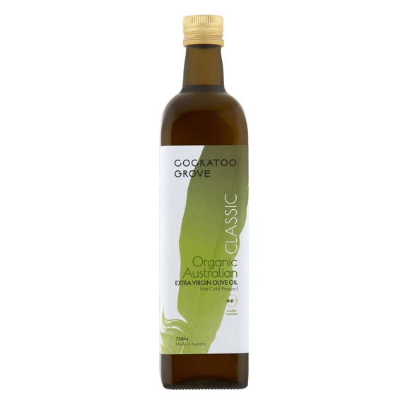 Cockatoo Grove Organic Olive Oil Classic 750ml