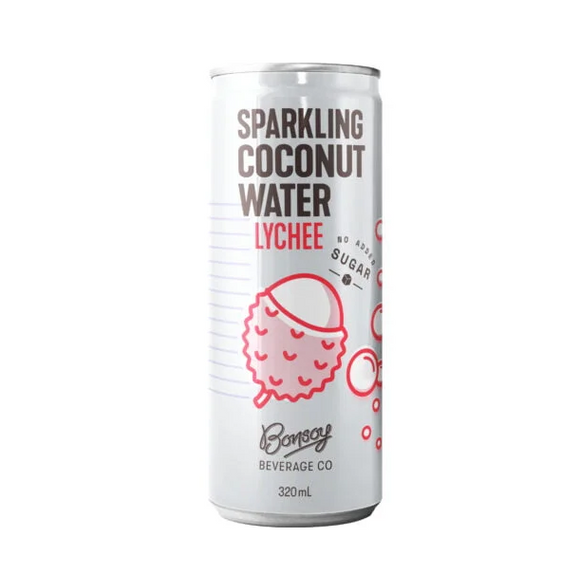Bonsoy Sparkling Coconut Water LYCHEE 320ml
