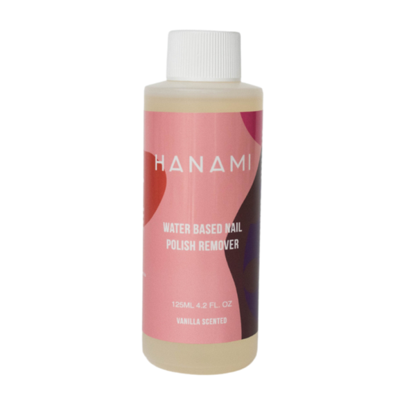 Hanami Water Based Nail Polish Remover Vanilla 125ml