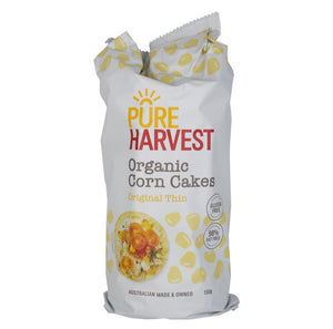 Pure Harvest Organic Corn Cake Thins 150g