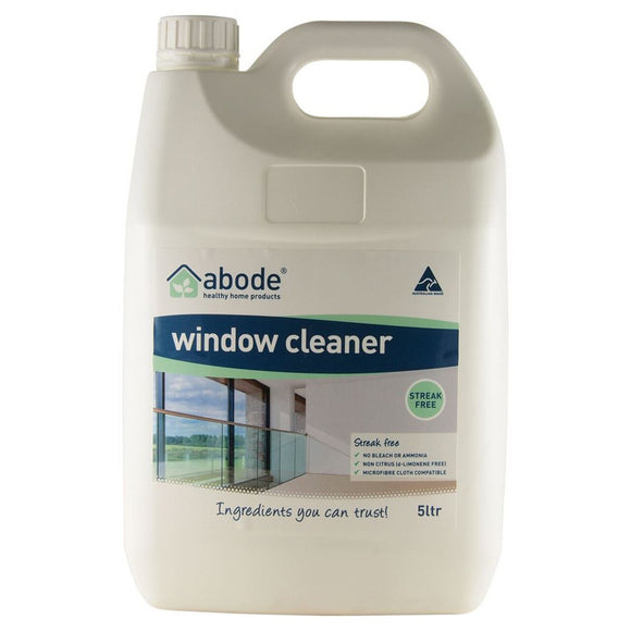 Abode Natural Window Cleaner Streak Free 5L
