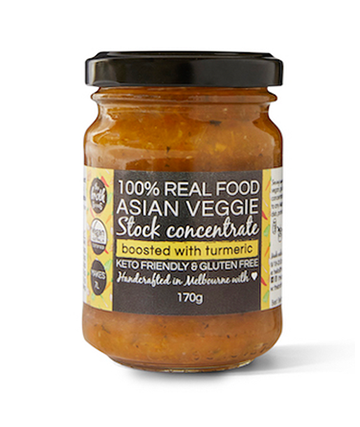 The Broth Sisters Asian Veggie Stock Paste boosted with Turmeric 170g