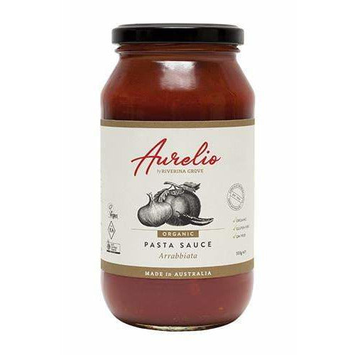 Aurelio Organic Arrabbiatta Pasta Sauce 500g