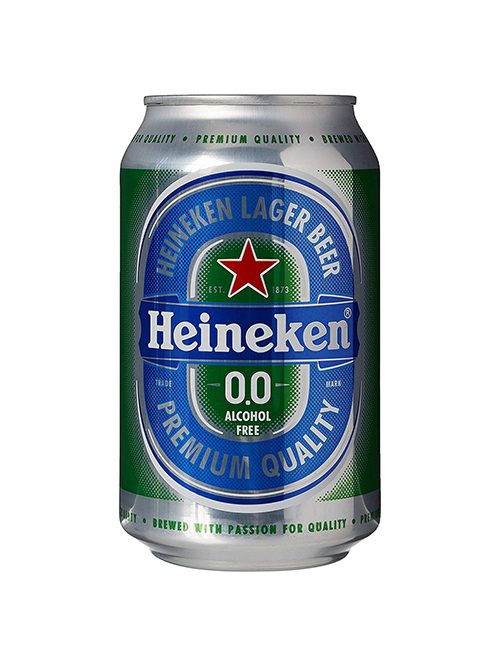 Heineken Zero 0.0% Beer Premium Lager 6x330ml cans