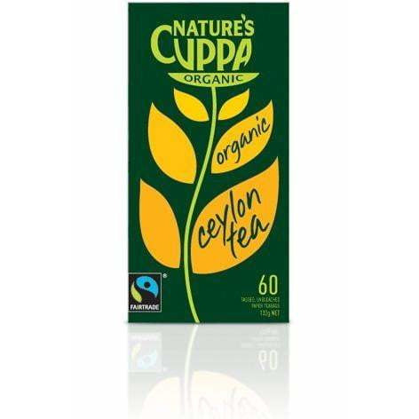 ** Nature's Cuppa Organic Ceylon Tea (Black Tea) 60 tea bags