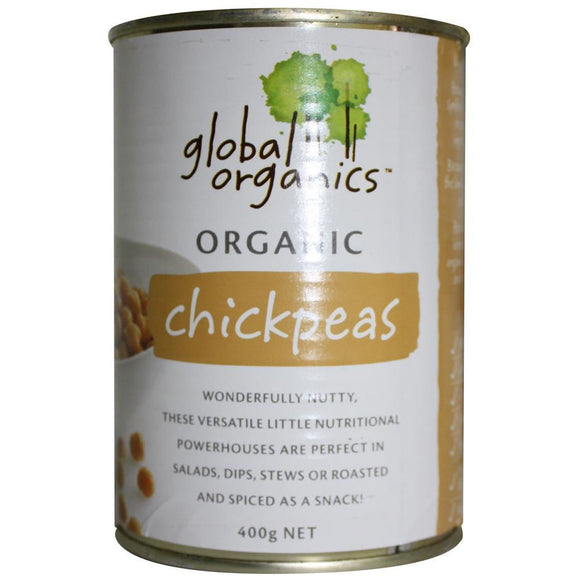 Organic Chickpeas 400g (BPA free)