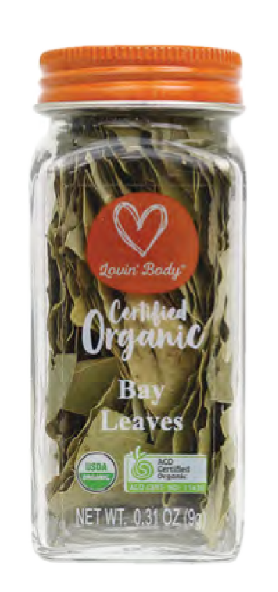 Lovin' Body Organic Bay Leaves 9g
