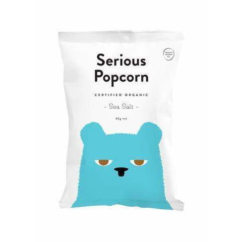Serious Popcorn Organic Sea Salt 70g