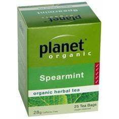 Planet Organic Spearmint 25 Tea Bags