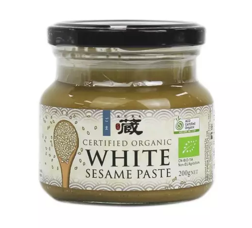 ** Kura Organic White Sesame Paste 200g