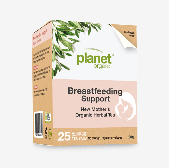 Planet Organic New Mother's Breastfeeding Support 25 tea bags