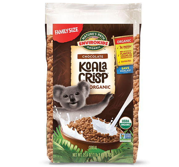 Nature's Path Envirokidz Organic Chocolate Koala Crisps Eco Pack 725g