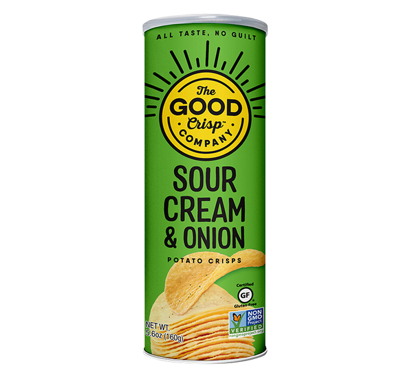 The Good Crisp Company Sour Cream & Chives 160g