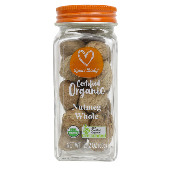 Lovin' Body Organic Whole Nutmeg 75g