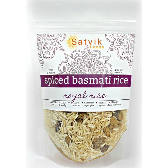 Satvik Spiced Basmati Royal Rice 240g