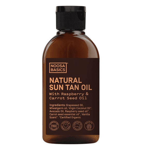 Noosa Basics Natural Sun Tan Oil  125ml