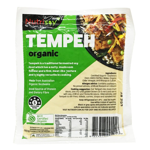 Organic Fermented Tempeh