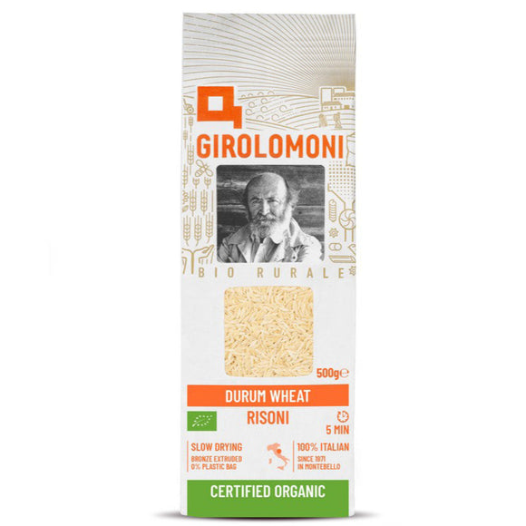 Girolomoni Organic Durum Wheat Semolina Risoni 500g