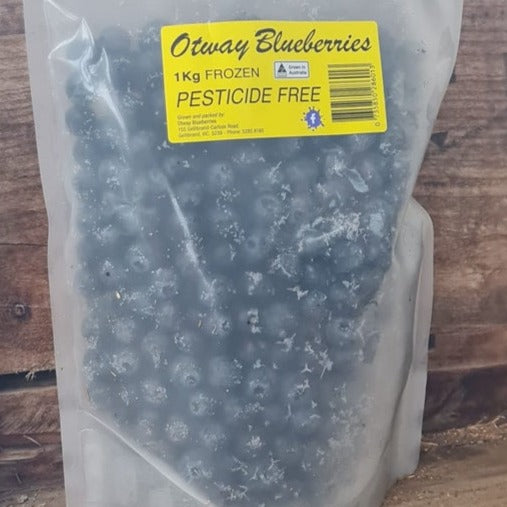 Otway Pesticide Free Blueberries FROZEN 1kg