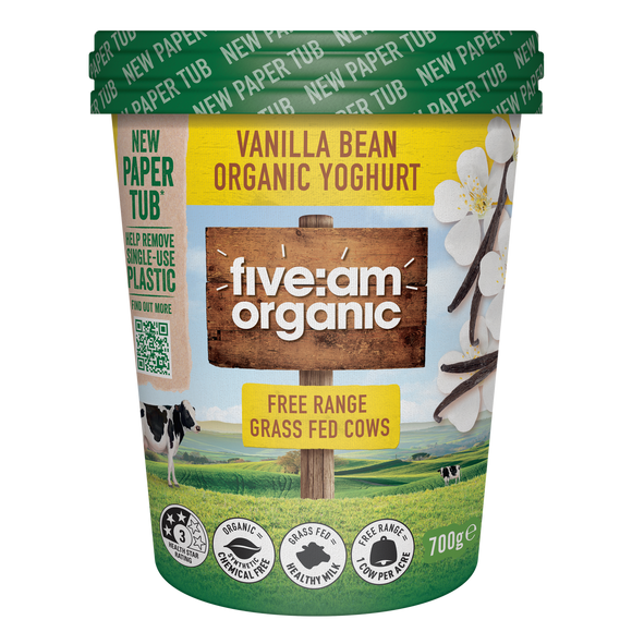 5am Organic Vanilla Yoghurt 700g