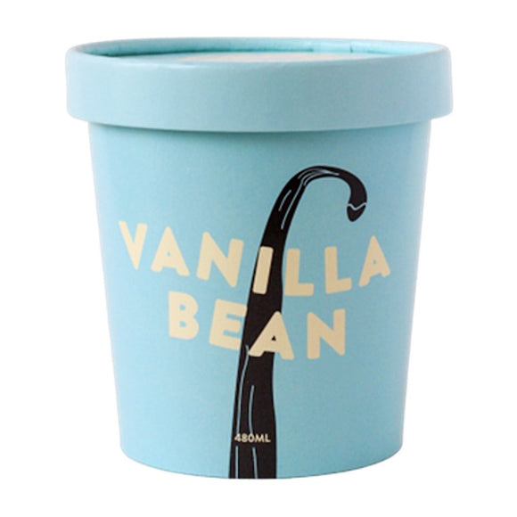 Billy Van Creamy Organic Vanilla Bean Ice Cream 480ml