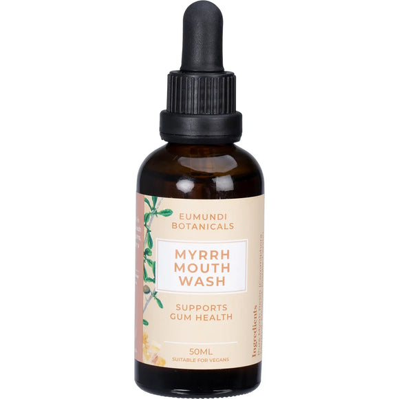 Eumundi Botanicals Myrrh Mouth Wash 50ml