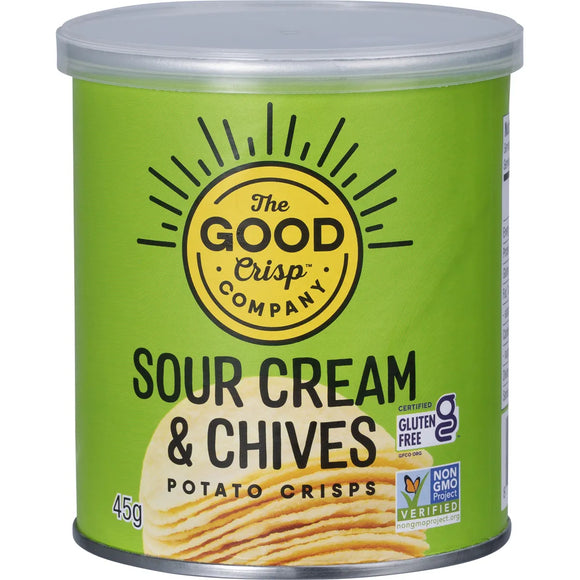 The Good Crisp Company Sour Cream & Chives 45G