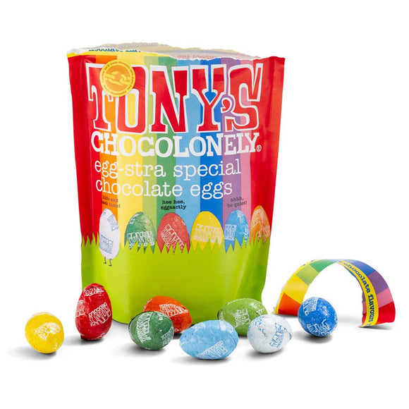 Tony's Chocolonely Easter Eggs Mixed Pouch 255g