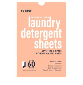 Re-stor Laundry Detergent Sheets Tropical Breeze 60pk 170g