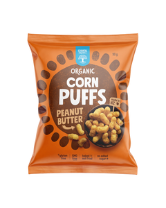 ** Chantal Organics Corn Puffs Peanut Butter 90g