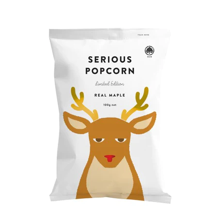 Serious Popcorn Organic Real Maple 70g