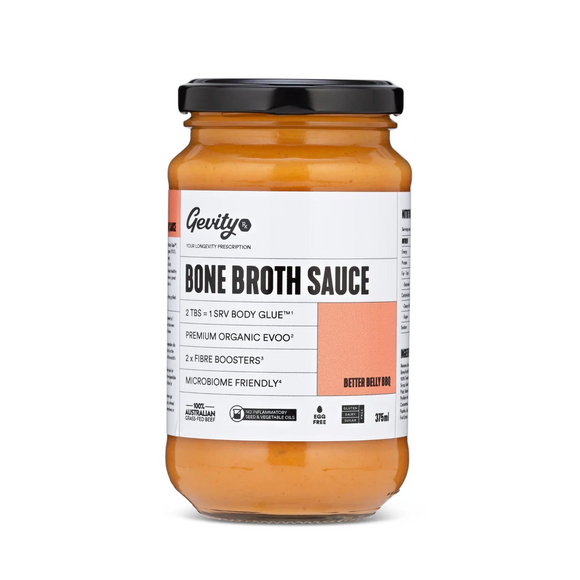 Gevity Bone Broth BBQ Sauce 375ml