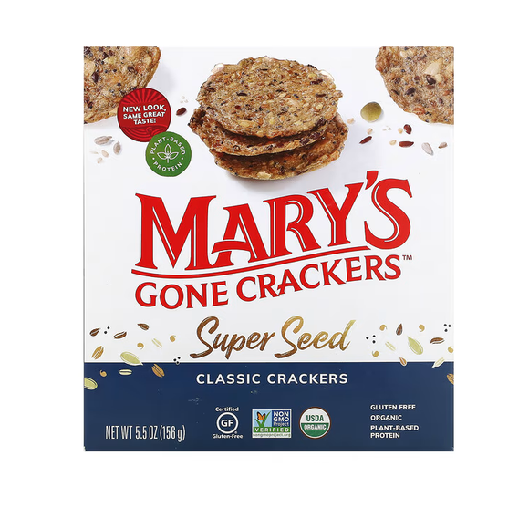 Mary's Gone Crackers Super Seed 156g