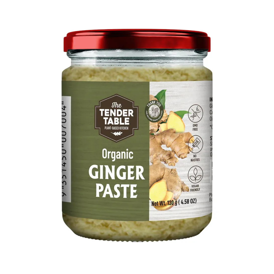 The Tender Table Organic Ginger Paste 130g – My Home Pantry