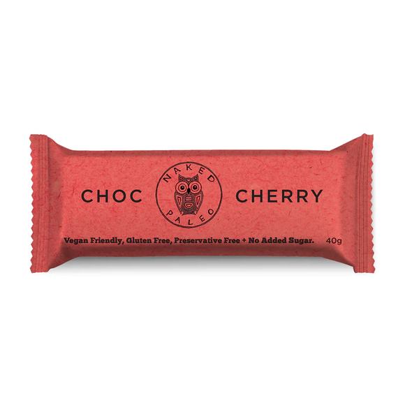 Naked Paleo Choc Cherry Bar 40g