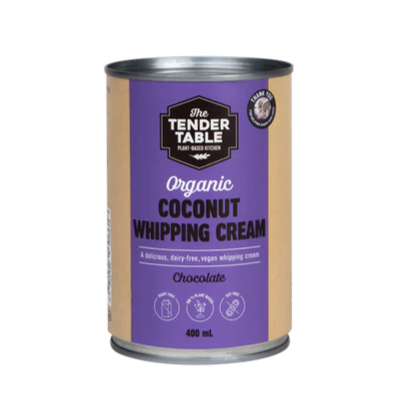 The Tender Table Organic Dairy-Free Coconut Whipping Cream Chocolate 4 ...