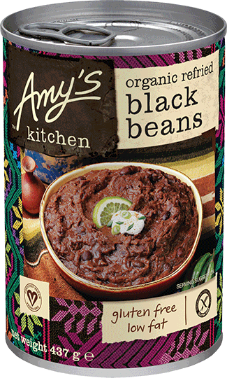 Amy's Kitchen Organic Refried Black Beans 427g