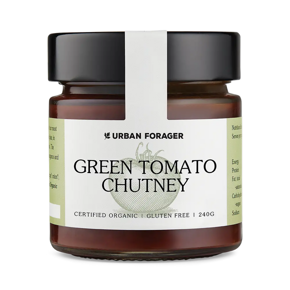 Urban Forager Organic Green Tomato Chutney 240g