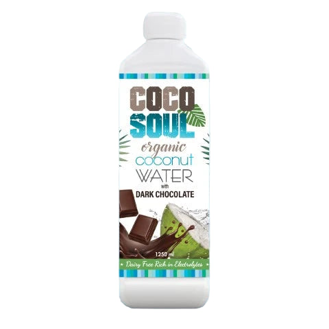 Coco Soul Organic Dark Chocolate Coconut Water 1.25L