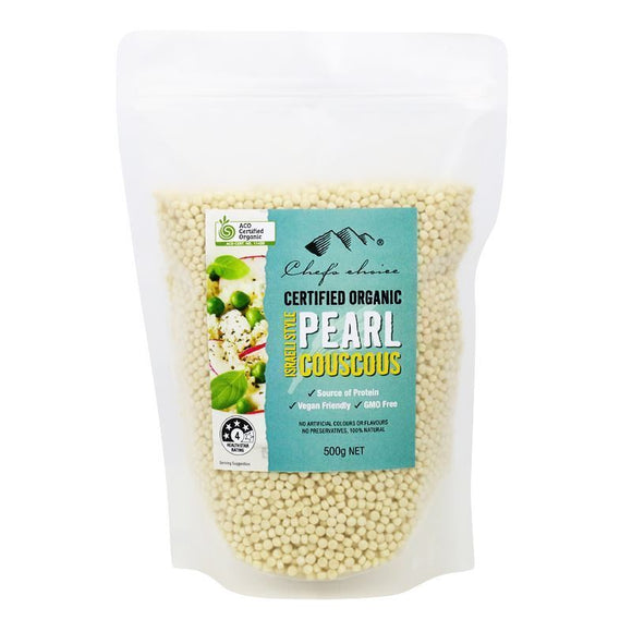 Chef's Choice Organic Israeli Pearl Cous Cous 500g