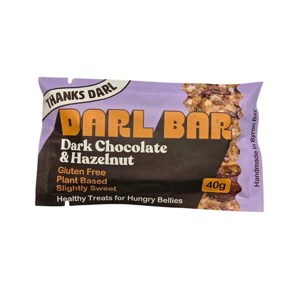 Darl Bars Choc Hazelnut 40g