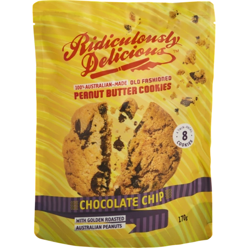 Ridiculously Delicious Peanut Butter Chocolate Cookie 170g