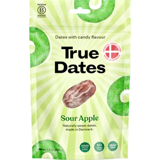 True Dates Sour Apple 100g