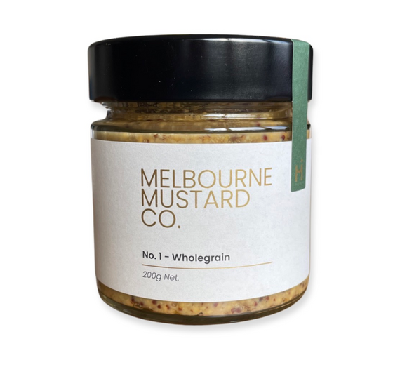 Melbourne Mustard Co. Wholegrain Mustard 200g