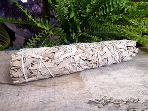 Tulsi Smudge Stick White Sage Medium 18cm
