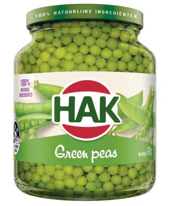 Hak Dutch Green Peas 350g