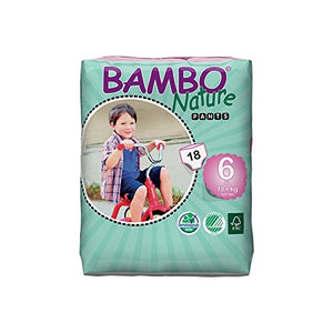 Bambo Nature Nappy Pull-up Pants Size 6 (XXL) 18+kg - x18