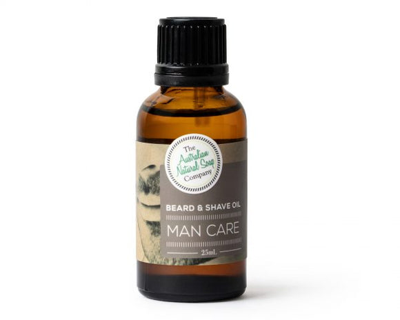 The Aust Natural Soap Co Beard & Shave Oil 25ml