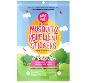 Buzz Patch Organic Mosquito Repellent Stickers 24pk